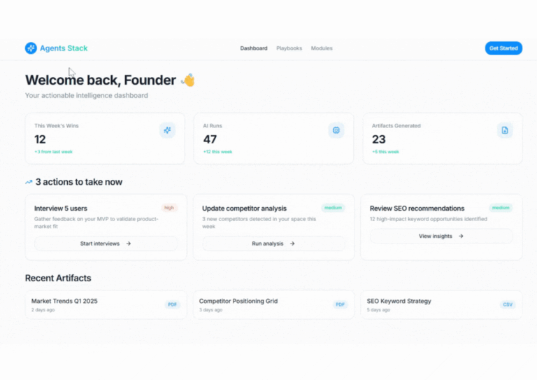 Agents Stack Unveils ‘Actionable Intelligence’ AI Strategy | The Business Vision Magazine