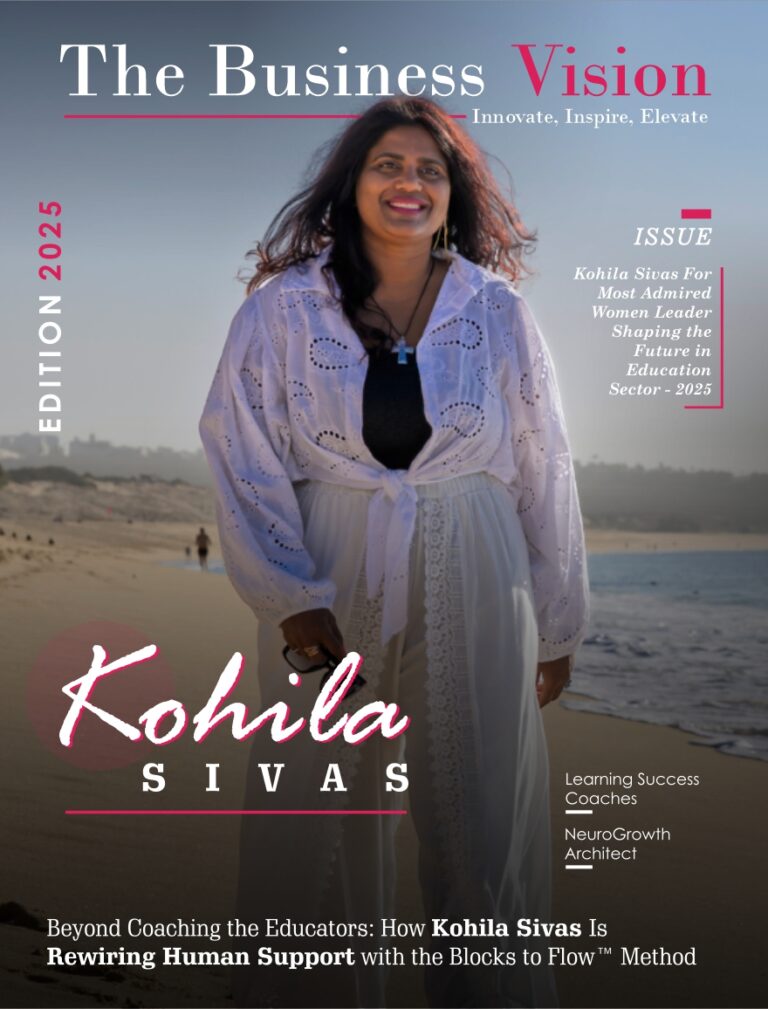 Kohila Sivas For Most Admired Women Leader Shaping the Future in Education Sector – 2025